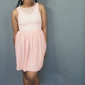 Salmon Pink, Dain-Tea Dress